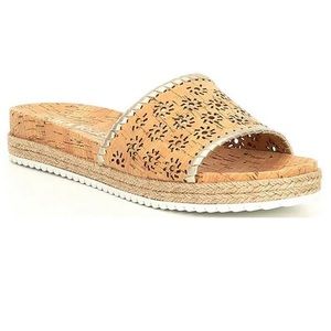 Jack Rogers "Ro" Cork Slides - Size 8.5 - EUC